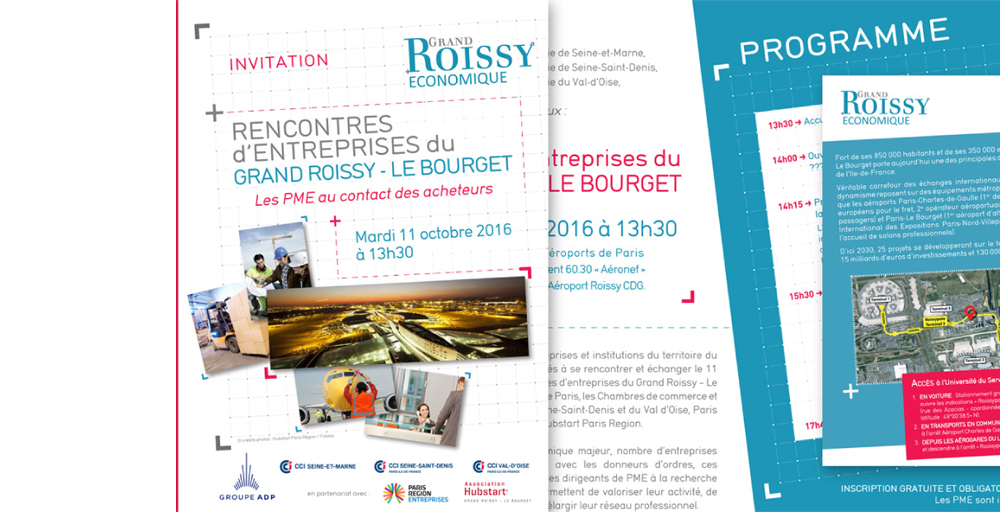 Invitation aux Rencontres d'affaires du Grand Roissy Economique