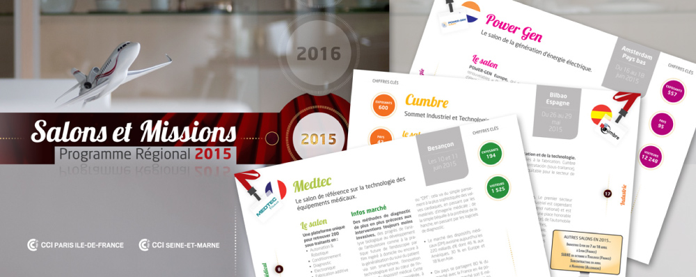 Catalogue des salons et missions 2015 CCI Seine-et-Marne